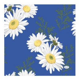 DUNI SALVETE 33X33 DAISY BLUE